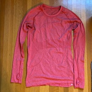 Lululemon long sleeve running top